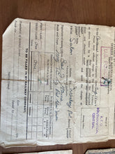 Load image into Gallery viewer, world war II paper memorabilia