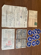 Load image into Gallery viewer, world war II paper memorabilia