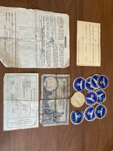 Load image into Gallery viewer, world war II paper memorabilia