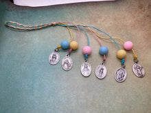 Load image into Gallery viewer, Expectant Mother Gift - home door blessing cord - Catholic door hanger