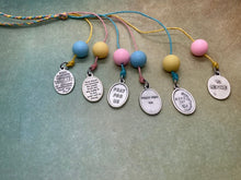 Load image into Gallery viewer, Expectant Mother Gift - home door blessing cord - Catholic door hanger