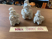 Load image into Gallery viewer, Trio of spaghetti poodle figurines - vintage