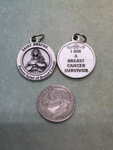 Load image into Gallery viewer, St. Agatha holy medal