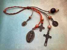 Load image into Gallery viewer, Autumn Home Blessing Cord - Catholic Door Hanger
