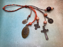 Load image into Gallery viewer, Autumn Home Blessing Cord - Catholic Door Hanger