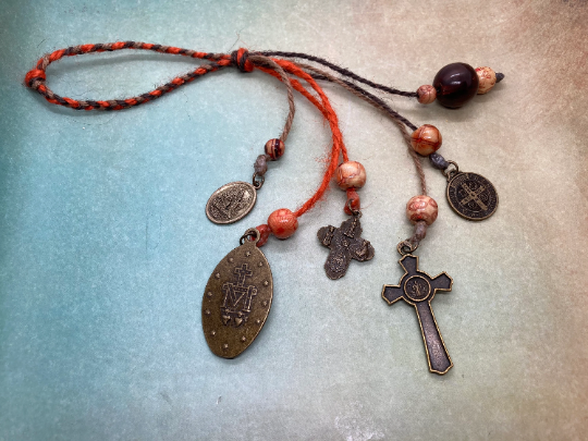 Autumn Home Blessing Cord - Catholic Door Hanger