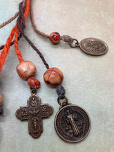 Load image into Gallery viewer, Autumn Home Blessing Cord - Catholic Door Hanger