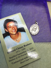 Load image into Gallery viewer, Bl. Chiara "Luce" Badano (1971-1990) holy medal