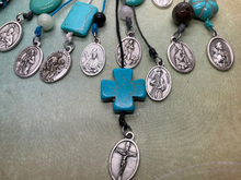 Load image into Gallery viewer, The Chosen home door blessing cord aka catholic door hanger