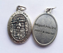 Load image into Gallery viewer, Choice -- Bl. Miguel Agustin Pro (1891-1927) OR St. Jose Sanchez del Rio (1913-1928) holy medals
