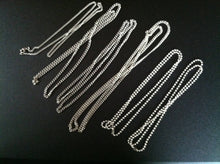 Load image into Gallery viewer, Holy Medal Chains - stainless steel, aluminum, curb link and ball chain.
