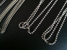 Load image into Gallery viewer, Holy Medal Chains - stainless steel, aluminum, curb link and ball chain.