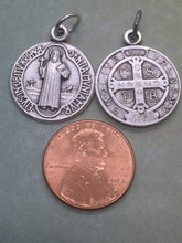 Load image into Gallery viewer, St. Benedict (c.480-547) Round holy medal - 4 sizes