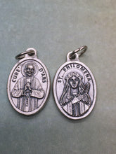 Load image into Gallery viewer, St. Philomena/Cure D'Ars holy medal