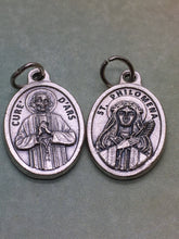 Load image into Gallery viewer, St. Philomena/Cure D'Ars holy medal