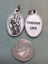 Load image into Gallery viewer, Choose Life holy medal