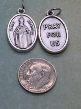 Load image into Gallery viewer, St. Nicholas of Myra aka Santa Claus holy medal - Catholic saint - patron of brides, children, happy marriages, lovers, newlyweds, pilgrims