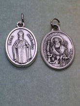 Load image into Gallery viewer, St. Nicholas of Myra aka Santa Claus holy medal - Catholic saint - patron of brides, children, happy marriages, lovers, newlyweds, pilgrims