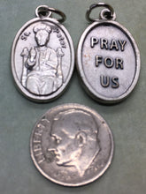 Load image into Gallery viewer, Sts. Peter & Paul holy medal - Catholic Saints and Apostles - patrons of evangelists, authors, public relations, bridge builders, fishermen