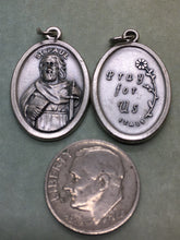 Load image into Gallery viewer, Sts. Peter & Paul holy medal - Catholic Saints and Apostles - patrons of evangelists, authors, public relations, bridge builders, fishermen