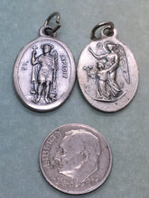Load image into Gallery viewer, St. Expedite w Guardian angel on reverse holy medal