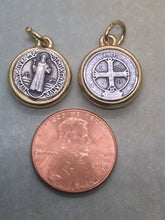 Load image into Gallery viewer, St. Benedict (c.480-547) Round holy medal - 4 sizes