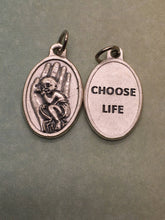 Load image into Gallery viewer, Choose Life holy medal