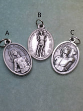 Load image into Gallery viewer, St. Sebastian (died c. 288) holy medal