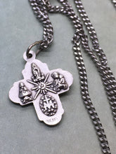 Load image into Gallery viewer, 4-way cross necklace.