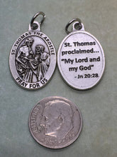 Load image into Gallery viewer, St. Thomas the Apostle holy medal - Doubting Thomas