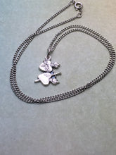 Load image into Gallery viewer, Sacred Heart and Immaculate Heart charm necklace