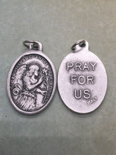 Load image into Gallery viewer, St. Gabriel the Archangel holy medal - Catholic Saint, Angel - patron of broadcasters, clergy, messengers, radio, telephones, television