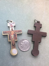 Load image into Gallery viewer, San Damiano Crucifix pendants - various sizes