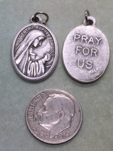 Load image into Gallery viewer, St. Gertrude the Great (1256-1302) holy medal