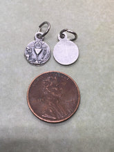 Load image into Gallery viewer, Catholic charms - Eucharist, St Michael the Archangel, OL of Grace, Divine Mercy, Celtic Cross, Sacred & Immaculate Hearts, Holy Family