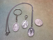 Load image into Gallery viewer, Benedictine Crucifix, silver ox or gold tone, abt 1.5 in tall