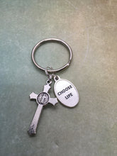 Load image into Gallery viewer, Choose Life Key Ring