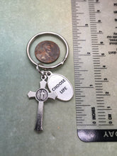 Load image into Gallery viewer, Choose Life Key Ring