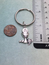 Load image into Gallery viewer, Eucharist key ring, car blessing