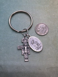 Franciscan key ring