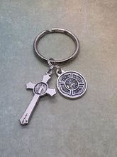 Load image into Gallery viewer, St. Florian fire fighter key ring