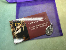 Load image into Gallery viewer, I am a Catholic gift set - in case of emergency contact a priest