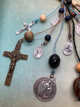 Load image into Gallery viewer, St. Benedict & St. Joseph door hanger, house blessing