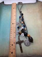 Load image into Gallery viewer, St. Benedict & St. Joseph door hanger, house blessing