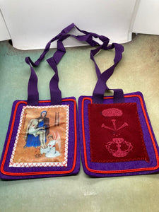 Purple Scapular for Protection in the Times of Chastisement