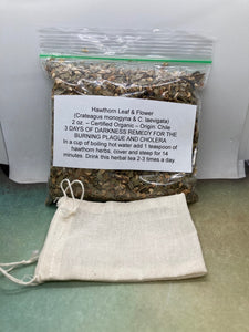 Organic Hawthorn Leaf & Flower for Herbal Tea