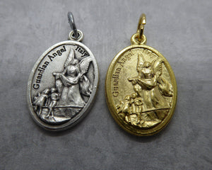 Guardian Angel holy medal - Angel of God