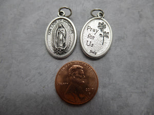 Our Lady of Guadalupe (1531) holy medal