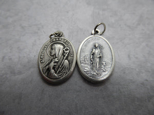 St. Bridget of Ireland (453-523) holy medal
