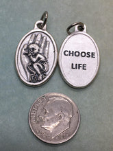 Load image into Gallery viewer, Choose Life holy medal
